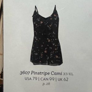 Cabi Medium Pinstripe Cami - NWOT